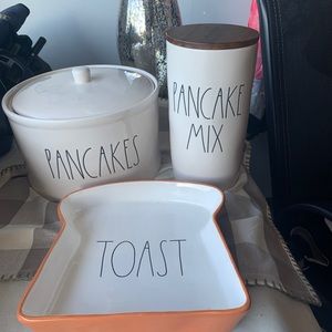 Brand New Adorable Rae Dunn Breakfast Collection-Would make a great gift!